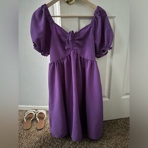Cutest purple dress! 💟